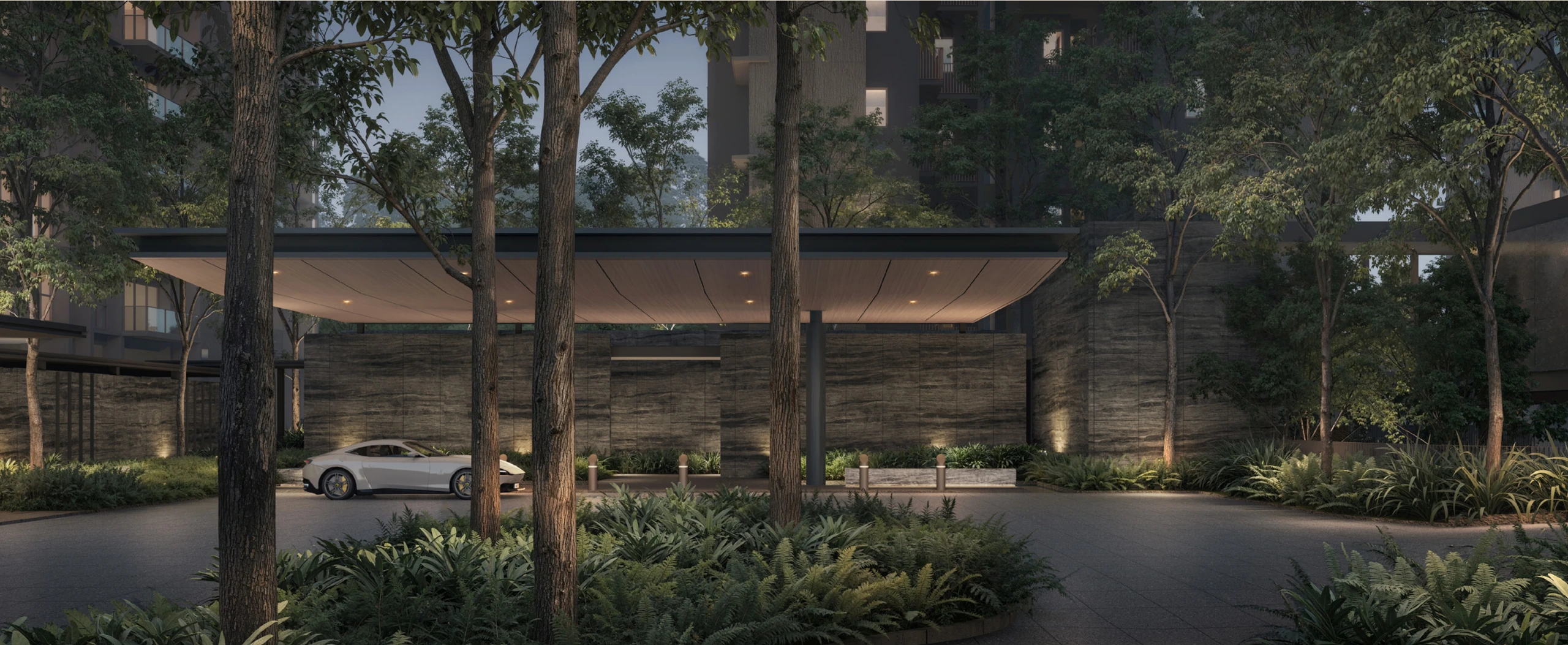 Dunearn House grand arrival artist impression