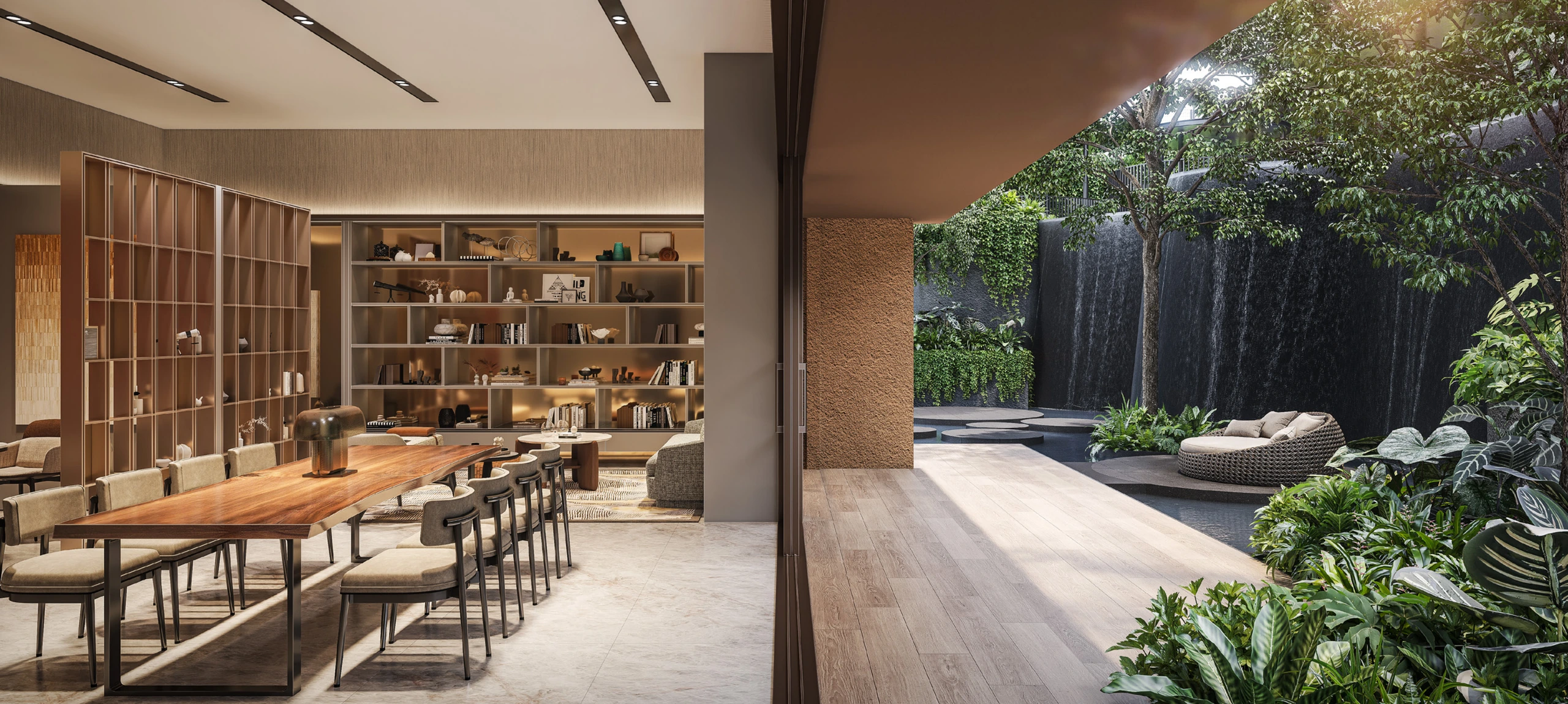 Dunearn House Waterfall Club artist impression